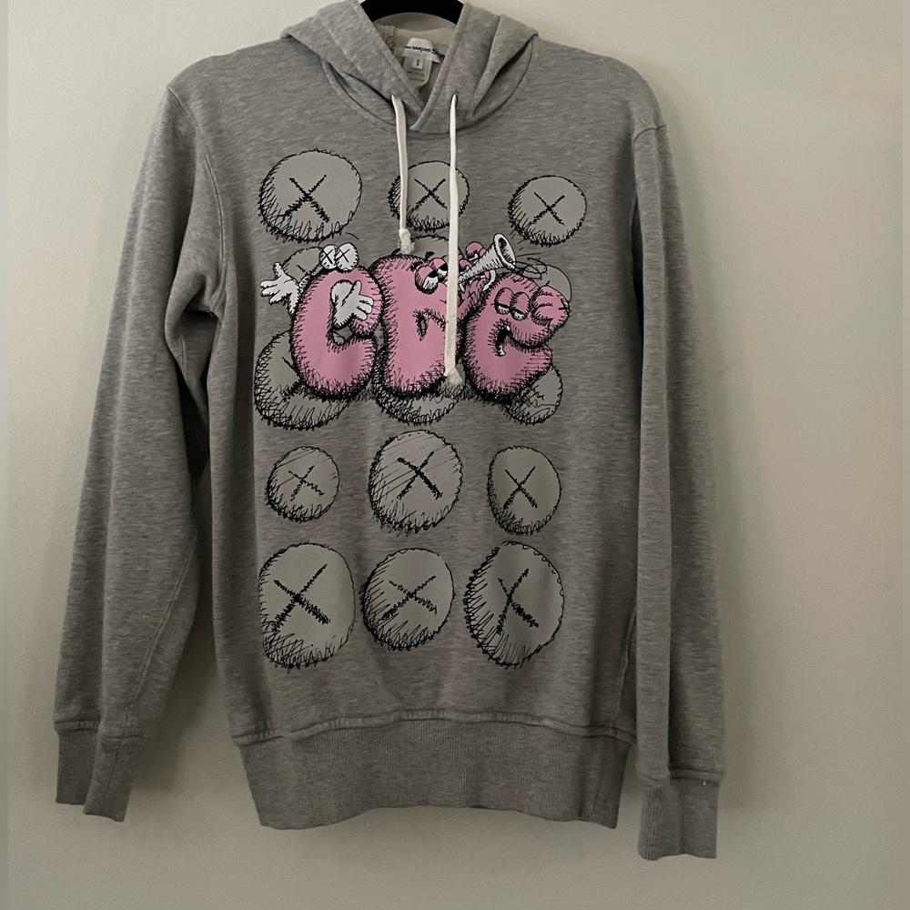 COMME DES GARÇON CDG HOODIE SWEATSHIRT KAWS collab